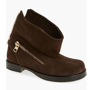 JW ANDERSON
Zip-detailed suede ankle boots